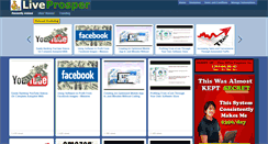 Desktop Screenshot of liveprosper.com